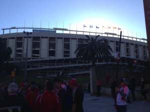 Camp Nou Champions League Semi Final Barcelona v Bayern Munich